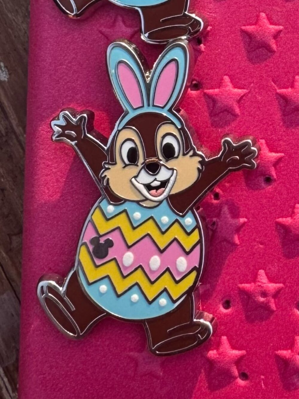 2026 Disney Hidden Mickey Pin - Chip Easter Egg WDW